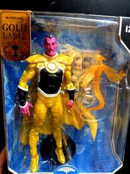 McFarlane Gold Label Sinestro(DC Green Lantern 綠燈俠）Figure (it's not shf / Marvel Legends ML / Neca /