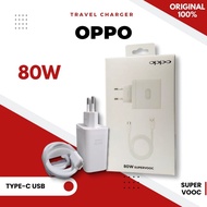 100% Original OPPO Max Charger 80W Fast Charging VOOC - Type C