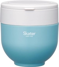 日本Skater 保溫飯壺罐 540ml (BLUE) 保溫便當盒飯碗形狀 便當盒罐 燜燒壺罐 保溫壺 保溫湯飯盒罐壺 平行進口