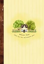 Welcome home housewarming gift notebook: A Cute & Cozy Notebook Featuring a Watercolor House and Nat