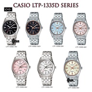 ของแท้100% คาสิโอ นาฬิกาข้อมือ Casio Standard รุ่น LTP-1335D-1A LTP-1335D-1A2 LTP-1335D-2 LTP-1335D-4 LTP-1335D-5 LTP-1335D-7A LTP-1335D-9A ประกัน1ปี ร้าน Time4You T4U