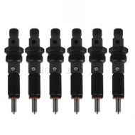 6PCS 4928990 New Diesel Fuel Injector Fit For 1994-1998 Dodge 5.9L Cummins 40-60 HP KDAL59P6 4BT ENG