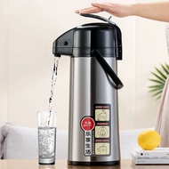 Push Type Hot Water Bottle Thermos Thermos Air Pressure Hot Water Bottle Large Capacity Household Te
