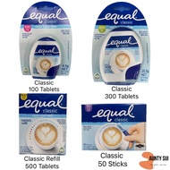 Equal 【CLASSIC / STEVIA / GOLD】Tablet / Stick 【HALAL】
