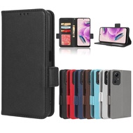 Casing For Redmi Note 12 Pro Plus Note12Pro Note12 4G Case Lychee Pattern Leather Flip Case For Redmi Note12proplus Note12pro+ Wallet Card Slot Bracket Phone Cover
