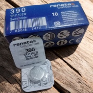 Original Long-Lasting SR1130SW 390 Renata Battery, Renata Battery 1 BOX 10pcs