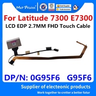 New original Laptop LCD LVDS Cable For Dell Latitude 7300 E7300 EDC30 LCD EDP 2.7MM FHD Touch Cable  0G95F6  G95F6  DC02
