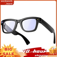 Smart AI Glasses 8MP 1080P HD Camera Photo Video Translator HIFI Music Wireless Earphones Wearable I