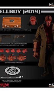 MEZCO ONE:12 COLLECTIVE 系列《地獄怪客：血后的崛起》地獄怪客 (2019) Hellboy (2019) 1/12
