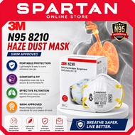 3M N95 Mask 8210 Particulate Respirator (20 Pcs/Box) | Original SIRIM & DOSH Certified Dust & Haze P