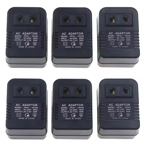 EU/US Plug Step Down Transformer Travel Adapter AC220V To 110V Or 110 To 220V Converter 50W Voltage 