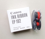 ผ้าหมึกเครื่องคิดเลขพิมพ์กระดาษ ยี่ห้อ Canon Ink Ribbon EP-102 (ของแท้)