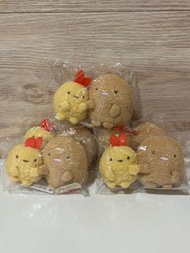 全新 日本 角落生物 相依為命 豬扒 炸蝦 手牽手