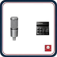 Audio-Technica AT2020 XLR Condenser Microphone for Streaming, Home Recording, Podcasting, and Gaming