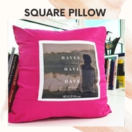 Printed Pillow- Love Pillow, Furry Pillow, Premium Pillow, Square Pillow