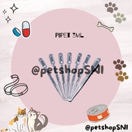 Plastic pipette, animal pipette, medicine dropper pipette