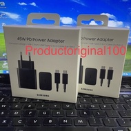 Samsung Charger Theater Adaptor 45W With Type C To Type C Cable - Black