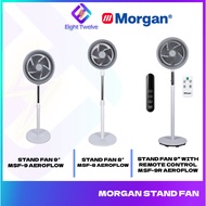 Morgan Stand Fan AEROFLOW | 2100 RPMAC | Strong Wind Speed | MSF-8 | MSF-9 | MSF-9R Fan with remote 