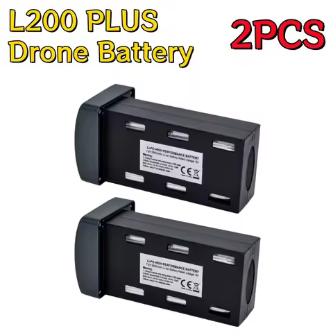2PCS L200 PLUS 7.6V 3800MAh About 25min Fly Time Original L200 PLUS MAX RC Quadcopter Battery Access