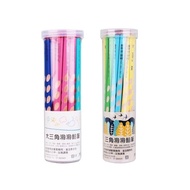 SKB Civilization Hole Big Triangle Pencil HB 2B Barrel 24pcs School Age Dedicated IP-1502 IP-1004 [J