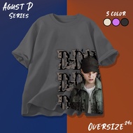 KATUN Suga d-day swag agustd T-shirt, 24s combed cotton, Semi Oversize, Unisex, bangtan