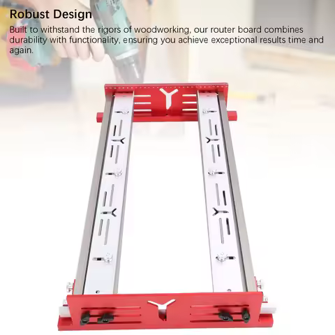 Router Milling Holder Woodworking Router Sliding Board Erosion Resistant for Flatten and Finish Plyw