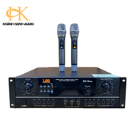 Đẩy liền vang liền mic JA KH-19Pro 2 Kênh 1600W Main công suất KH19 Pro có Chống Hú USB Bluetoothc O