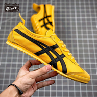 New Onitsuka Tiger Shoes MEXICO 66 Lambskin Men's Shoes Women's Shoes Outdoor Sports Shoes Running Jogging Shoes Low Top Casual Leather Soft Soles Comfortable Light Breathable Walking Shoes