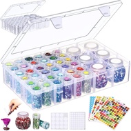 DiamondPainting Storage Box with 42 Grid Beaded Storage Boxes for DIY Diamond Art Craft Jewelry Bead
