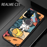 Softcase Glass Realme C31 C35 [G94] - Softcase Mirror - Softcase Glass Realme - Softcase Glass - Sof