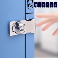 GLENES Drawer Lock Cupboard Punch-free Anti-theft Twist Knob Security Double Cabinet Lock