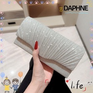 DAPHNE Evening Bags, Gold Silver Sequins Clutch Bag, Fashion Chain Bags Wedding Party