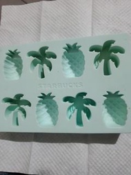 韓國星巴克 製冰模型 鳳梨 椰子樹
