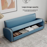New Modern Storage Sofa 2/3 Seater, Wash-Free Tech Cloth, Small Apartment Living Room Couch