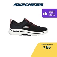 Skechers Women GOwalk Arch Fit Vibrant Look Walking Shoes - 124872-BKMT Arch Fit, Comfort Pillar Technology, Ultra Go
