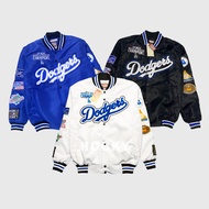HOCKY - LA Dodgers MBL Unisex Varsity Baseball Jacket Full Embroidery Premium Distro