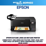 EPSON EcoTank L3550 A4 3-in-1 Ink Tank Printer - Black