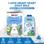 SmartHeart Fresh Sterilized Goat Milk for Cats & Dogs Healthy Nutritious, Lactose-Friendly Pet Milk