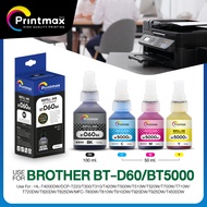PRINTMAX Brother BT5000 Refill Ink Black Yellow Red Blue Size 50 Ml.100 Ml.