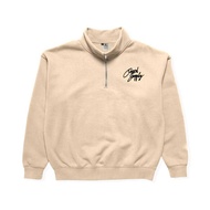 Halfzip OOTDSUPPLY Signature Cream | Men's & Women's Sweatshirt HZ001