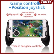 TMOY 3 In 1 Portable Universal Mobile Phone Gamepad Holder Telescopic Gamepad Controller Mobile Game