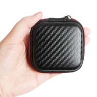 【Alien Data】1/3PCS Headphone Bag Mini Zipper Square Hard Storage Box Headset Case for SD TF Cards Moisture Proof EVA Earphone Bag