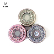[XON] Saffron tin box for 1  g saffron paing box tin box with pvc window [Mina]
