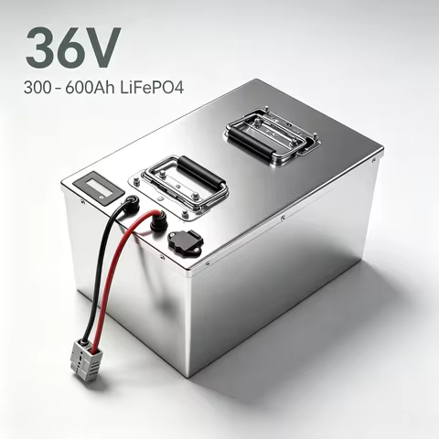 36V 300-600Ah LiFePO4 Battery Deep Cycle for Golf Cart EV Forklift Solar Marine BMS 100A