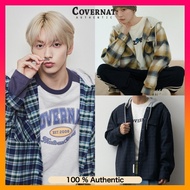 COVERNAT Overfit Hoodie Check Shirt - 3 Colors (2025 NEW)