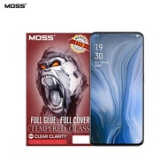 MS 116 Oppo Reno / 2 / 2F / 3 / 3 Pro / 4 / 5F / 10X Zoom MOSS 111D Full Cover Clear Tempered Glass