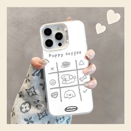 Coffee Dog Case For Vivo Y17 Y12 Y12S Y30 Y7S Y50 Y100 S10 S10E V23E V23 V25 V27 V29 VIVO X60 X70 X8