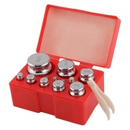 Steel Calibration Weights Scale Calibration Weight Kit with Storage Box