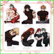 SQ1 Genshin Impact Figure Model Toy Acrylic Stands Anime Plate Holder Ajax Zhongli Alhaitham Home De