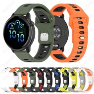 Durable Soft Sport Band Silicone Strap for Garmin Vivoactive 5/ Vivoactive 6/ Vivoactive 3 Music / F